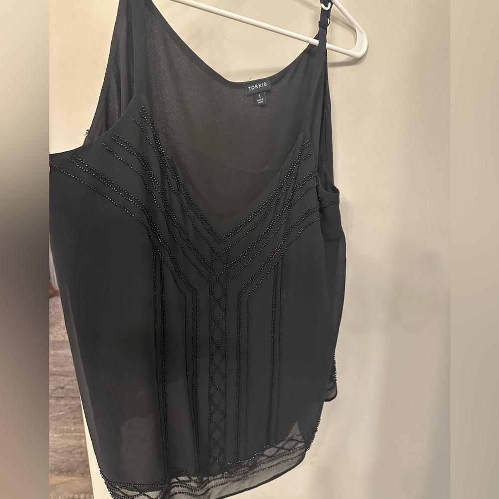 Beautiful beaded torrid tank